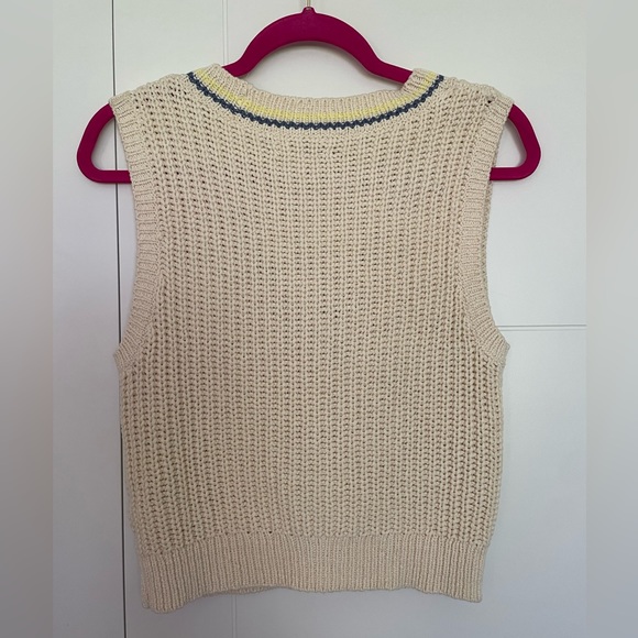 Beautiful sweater vest cardigan perfect for back to school. Worn once, in EUC - Picture 4 of 5